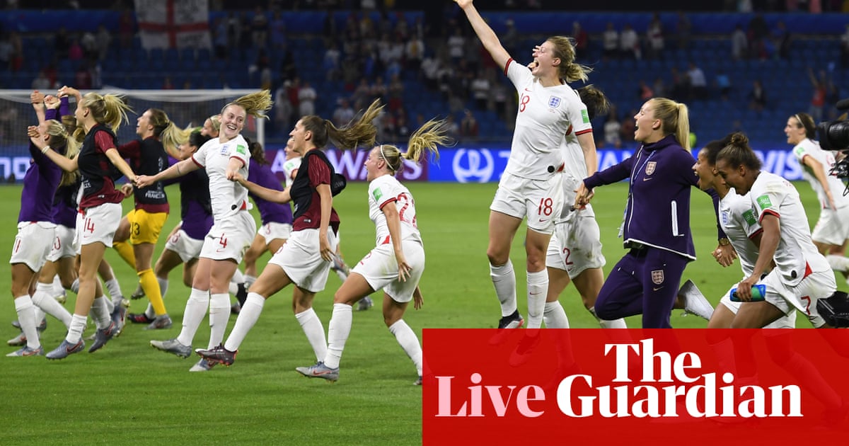 Norway 03 England Women's World Cup quarterfinal – as it happened