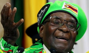 Zimbabwean President Robert Mugabe