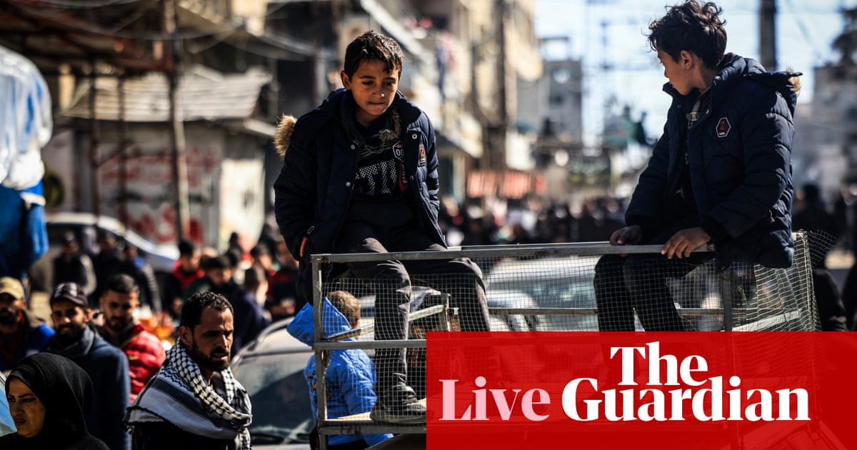 Middle East crisis live: UN agency calls Rafah a ‘pressure cooker of despair’ as Israel says offensive will move into city | Israel-Gaza war