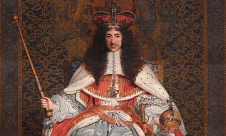 Картина 17-го века с изображением короля Карла II работы Джона Майкла Райта.