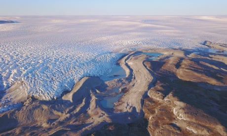 La calotta glaciale della Groenlandia