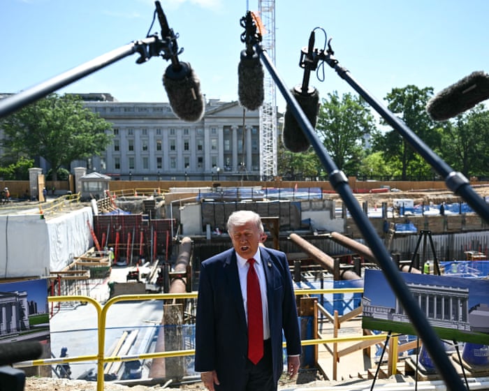 Republicans could abandon $1bn proposal for Trump’s ballroom – US politics live