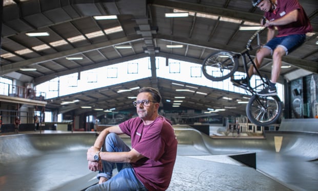 Jerry Norman says there are only a handful of skateparks with Rush’s facilities.