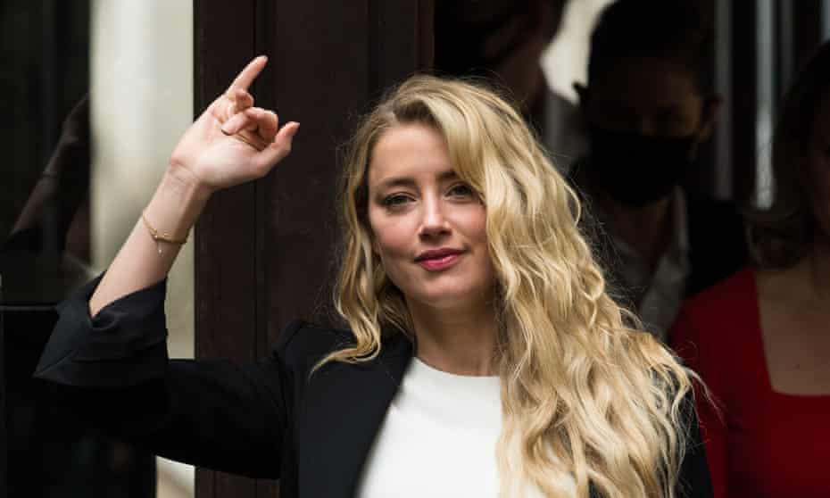 How Amber Heard stood alone against a Hollywood superstar | Amber Heard | The Guardian