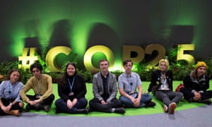 Arshak Makichyian at the COP25 gathering in Madrid.