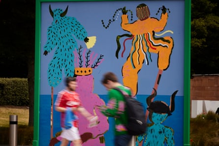 Liverpool Biennial 2023 review – horror and healing | Liverpool Biennial 4 Rudy Loewe’s installation The Reckoning, 2023.