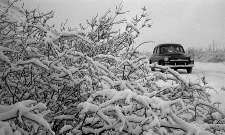 Winter in the Magadan region in the 1950s