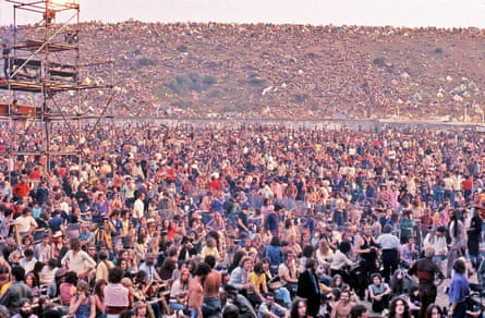 Inside the Isle of Wight 1970 festival site