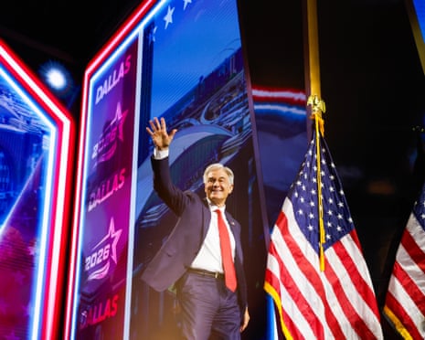 Dr Mehmet Oz walks on stage on the first day of the 2026 Republican National Convention at the American Airlines Center, 09 September 2026.