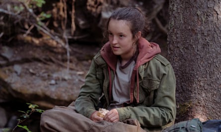 Bella Ramsey as Ellie in episode three.