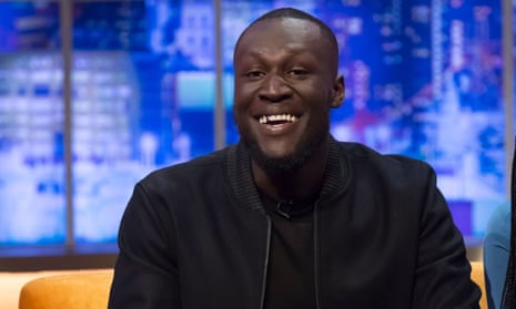 Stormzy on the 
'The Jonathan Ross Show