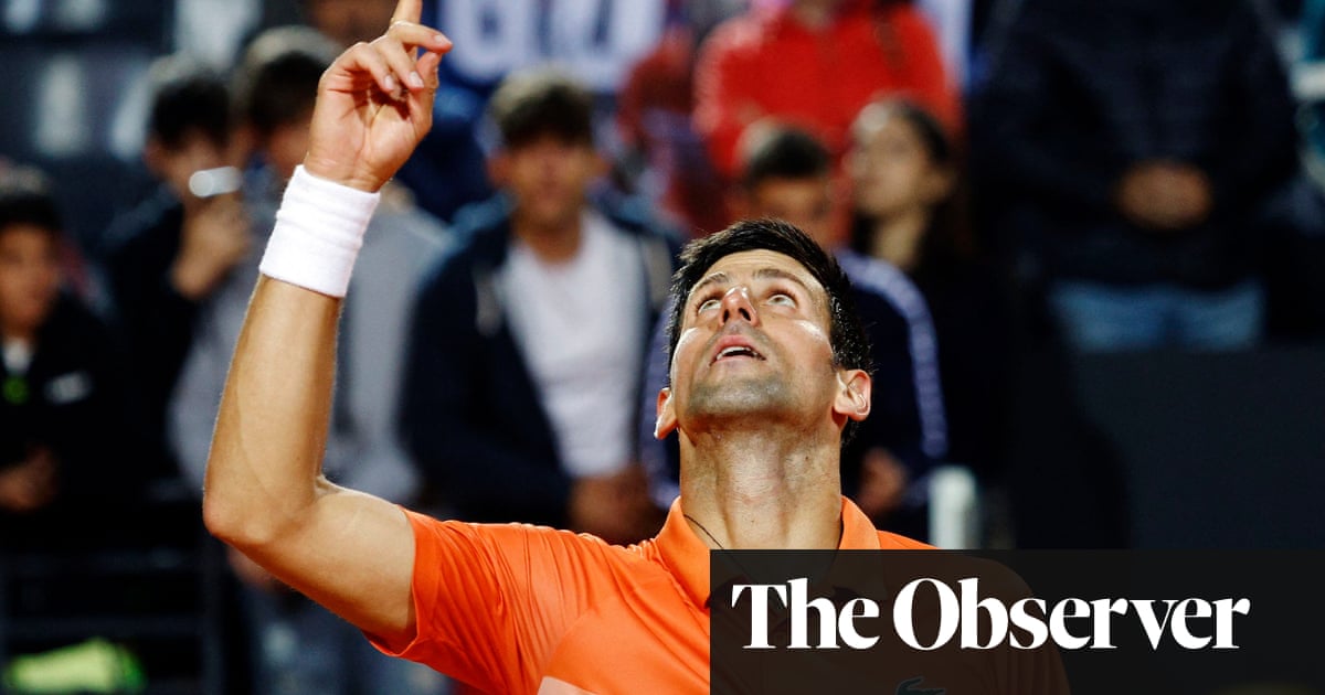 Novak Djokovic finds rhythm in Rome to set up showdown with Tsitsipas