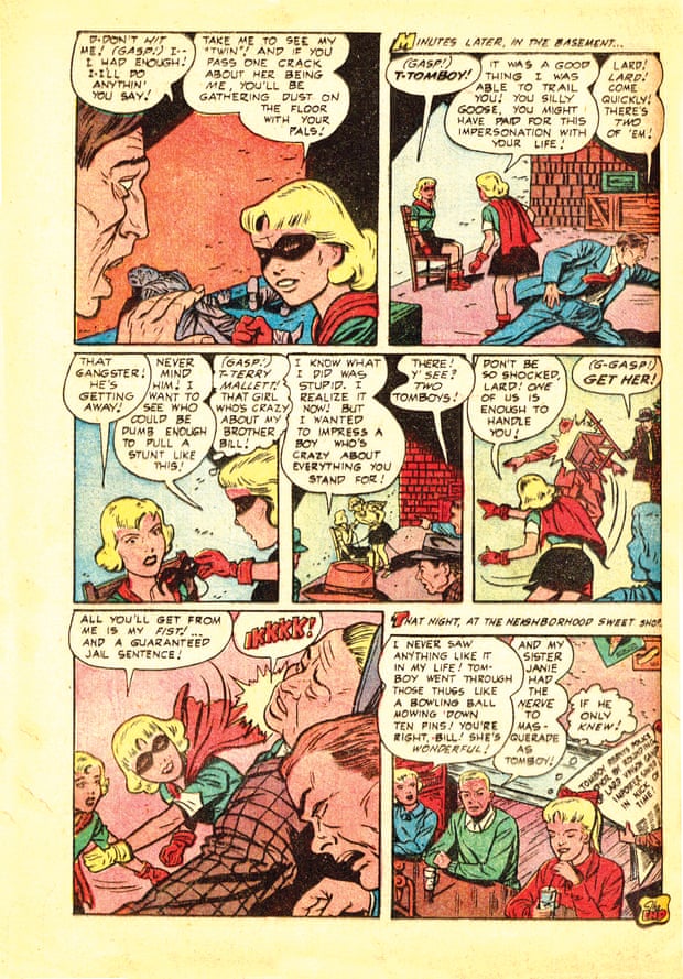 Tomboy comic from the 1950s