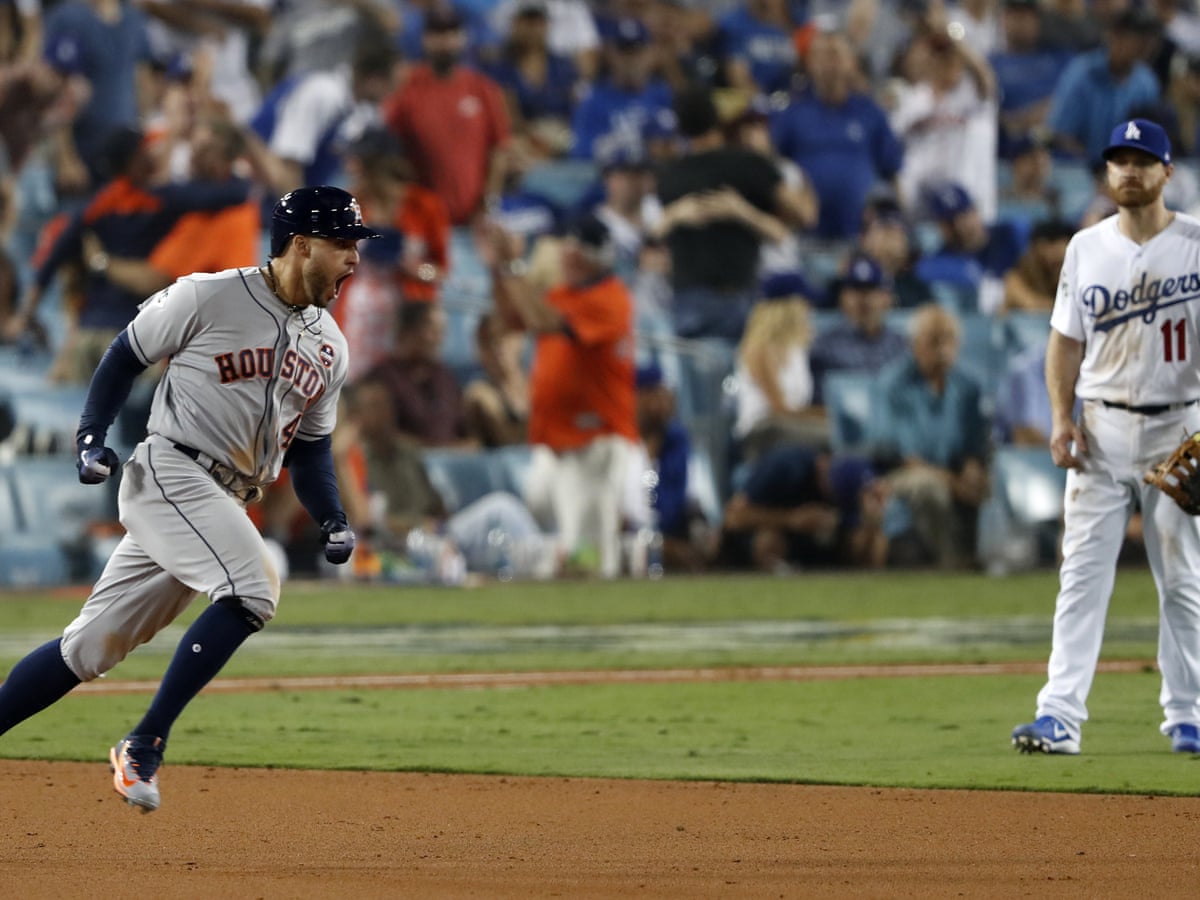 World Series 2017: Astros rally to beat Dodgers in dramatic Game 2 – as it  happened, World Series