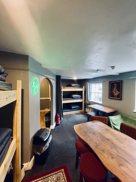 The newly created accommodation at Voodoo Daddy’s.