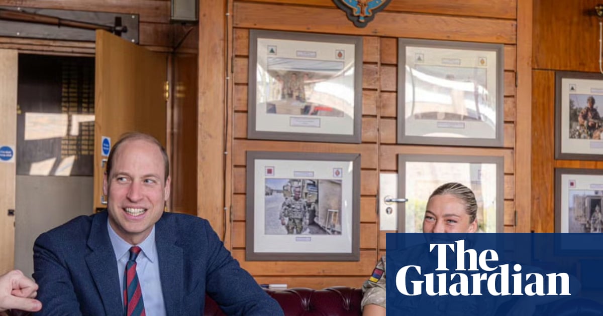 Prince William pays tribute to army medic found dead in barracks