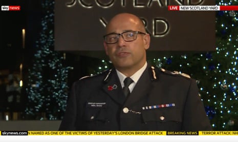 Assistant commissioner for specialist operations, Neil Basu.
