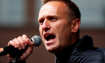 Russian opposition figure Alexei Navalny