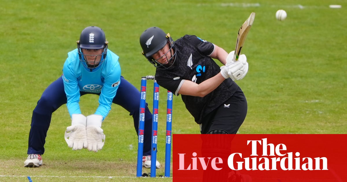 England v New Zealand: first women’s cricket ODI – live