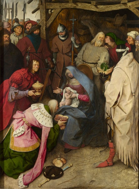 The Adoration of the Kings, Signed and dated 1564. Bruegel, Pieter the Elder. The National Gallery