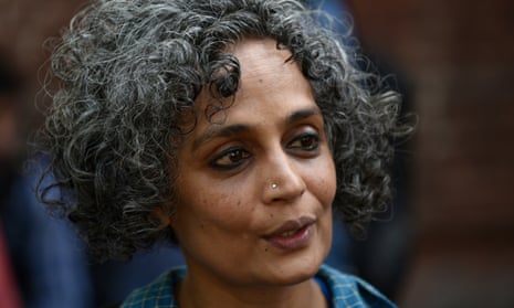 Back after two decades … Arundhati Roy.