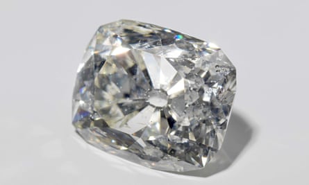 A 70-carat diamond that belonged to the Sultan of Banjarmasin.