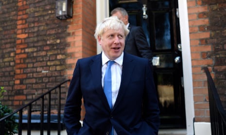 The Conservative Party Announces Their New Leader And Prime Minister<br>LONDON, ENGLAND - JULY 23: Newly elected Conservative Party leader Boris Johnson is pictured outside his campaign headquarters on July 23, 2019 in London, England. After a month of hustings, campaigning and televised debates the members of the UK's Conservative and Unionist Party have voted for Boris Johnson to be their new leader and the country's next Prime Minister, replacing Theresa May. (Photo by Peter Summers/Getty Images)