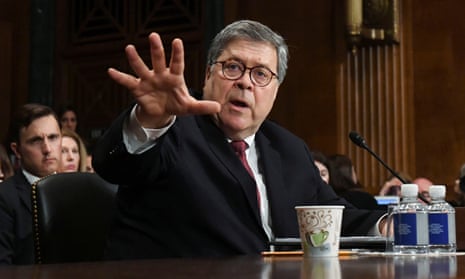 Barr is addressing a rallying cry of Trump and his supporters, who have accused the justice department and FBI of unlawfully spying on his campaign.