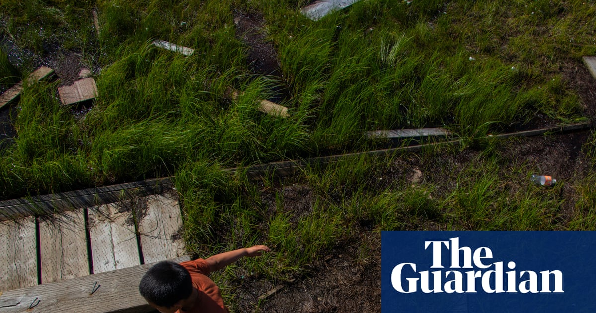 The ground is swallowing homes in this Native village in Alaska. Residents have no choice but to move