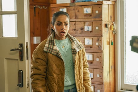 Mandip Gill looking shocked