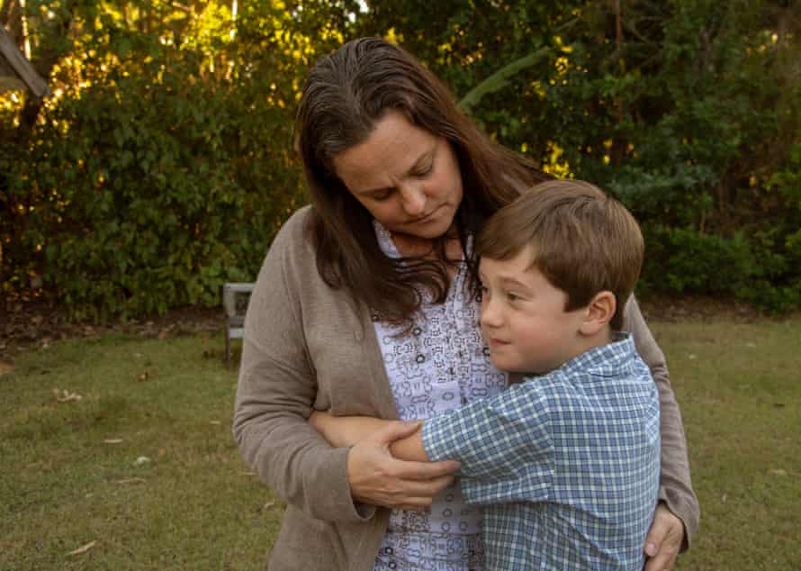 Bronwyn Dendle and her son, Harry.