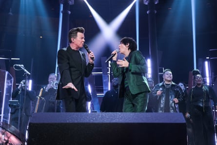 Rick Astley and Sharleen Spiteri on BBC’s New Year’s Eve special