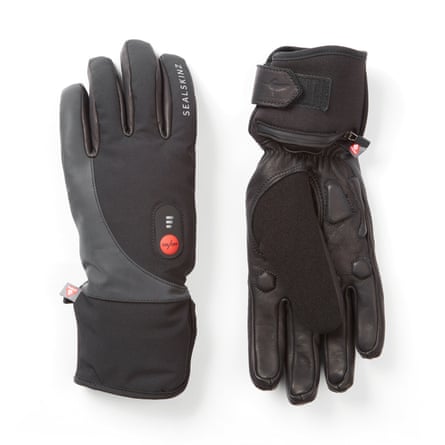 Sealskinz Upwell waterproof Heated Cycle Gloves