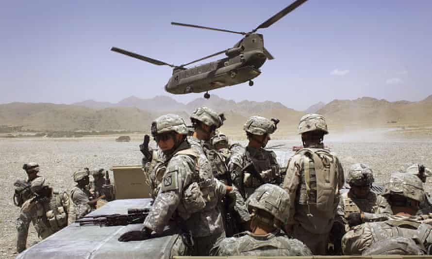 US forces in the Zabul province of Afghanistan, 2006.