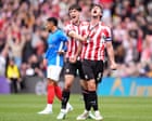 Ten-man Southampton hold on to beat rivals Portsmouth in feisty derby