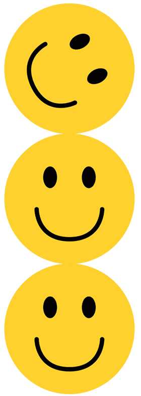 Lots of smiley faces