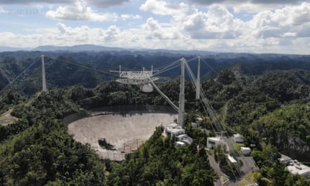The Arecibo Observatory space telescope.