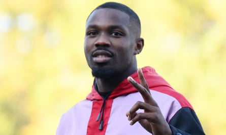 Marcus Thuram arrives at France’s training camp