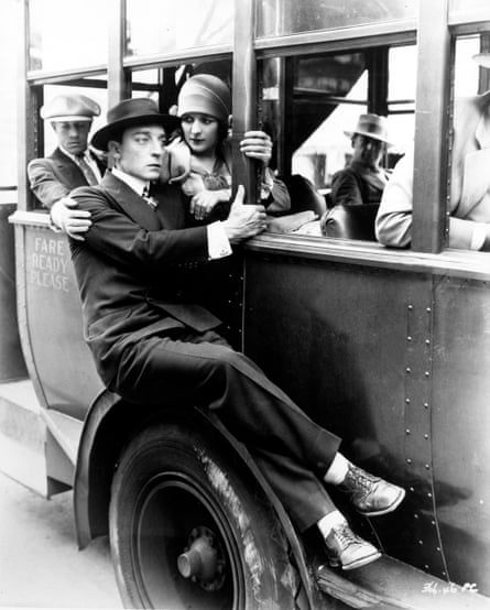 Buster Keaton and Marceline Day in The Cameraman, 1928.
