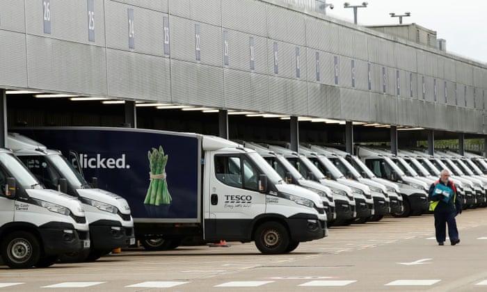 Tesco Limits Online Orders To 80 Items To Speed Up Deliveries Tesco The Guardian