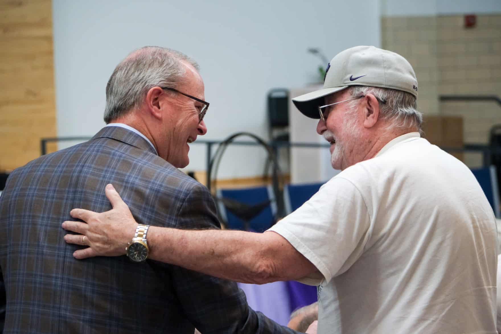 two men shaking hands
