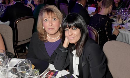 Winkleman with her mother, Eve Pollard, at the Women in Film and TV awards, 2019.