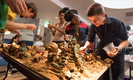 Clay workshop at Momentum’s The World Transformed programme