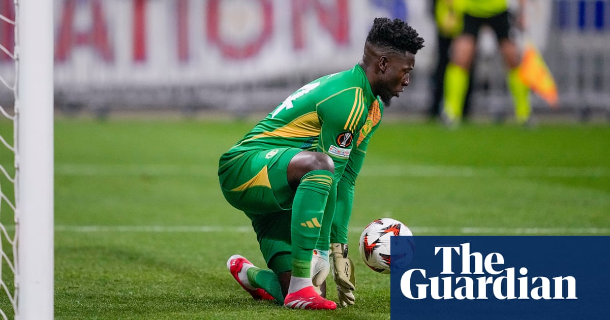 Andre Onana has to improve or face being swept away in Amorim reshuffle