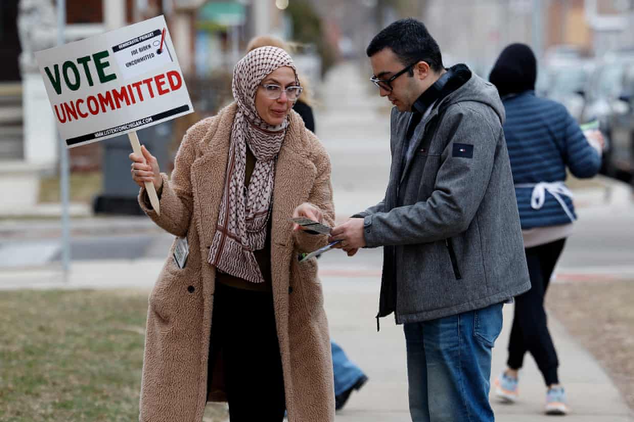 Uncommitted voters are not apathetic. The Democratic party is