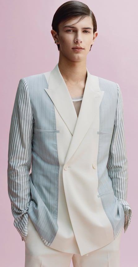 A design from Kim Jones’s spring/summer 2019 collection for Dior, modelled by Prince Nikolai of Denmark.