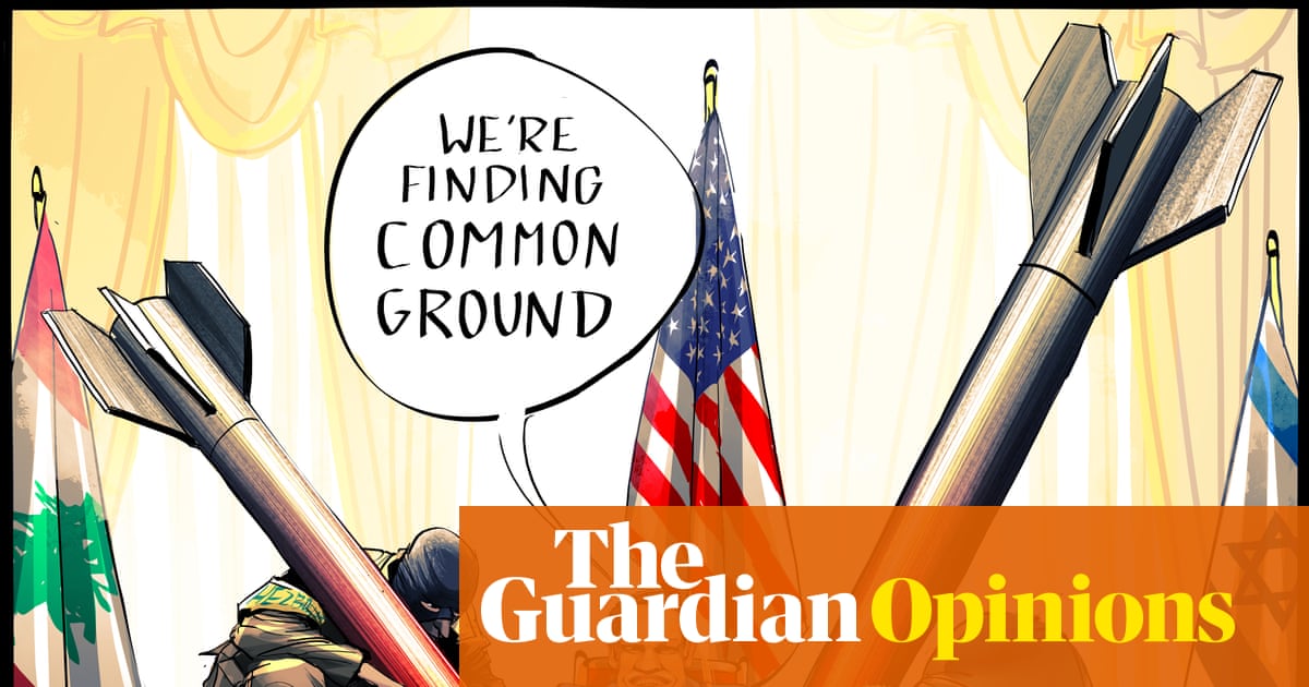 Ella Baron on Israel and Lebanon’s peace talks – cartoon