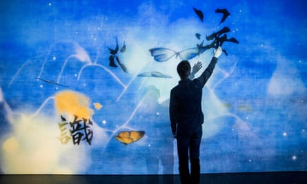 ‘Like being inside a painting’ … What a Loving and Beautiful World by teamLab.