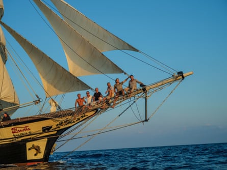 All aboard for a folk and sailing trip around the Aeolian Islands, north of Sicily.