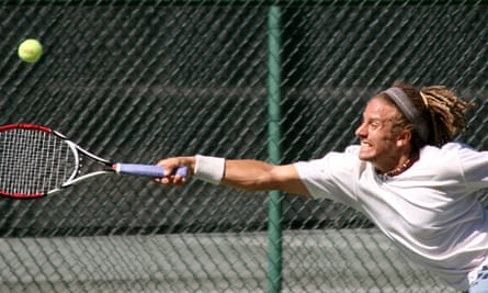 John Valenti, aka Johnny Blaze, at the 2007 USTA Professional Futures Tournament in Wisconsin.